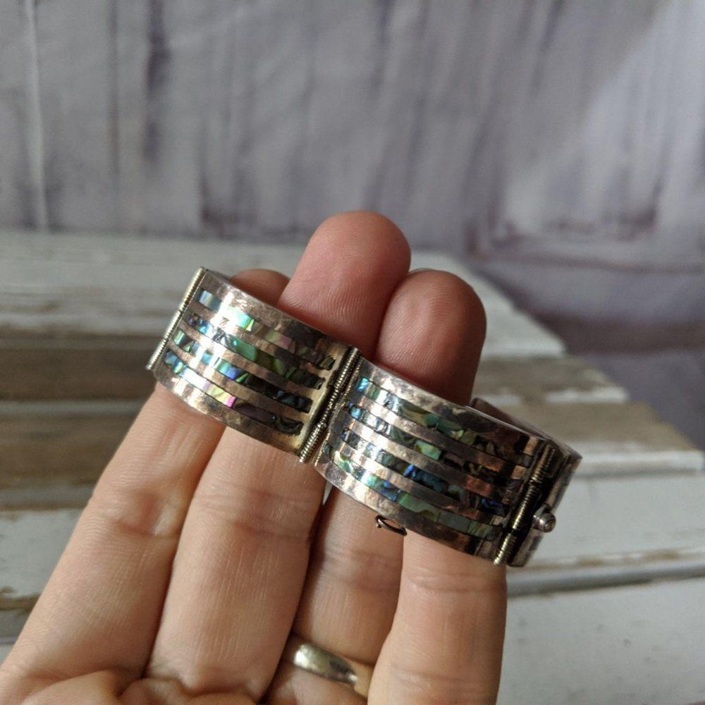 Rancho alegre bracelet mother of pearl vintage wom‎